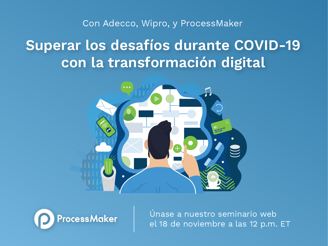 Superando los desafíos durante COVID-19 con la transformación digital